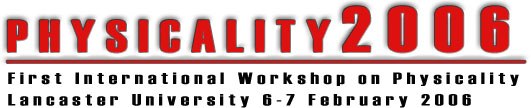 Physicality 2006 workshop logo